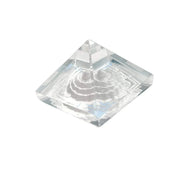 Crystal Sphatik Shree Yantra Pyramid - BrahmatellsStore