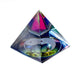 Crystal Yin-Yang Pyramid for Peace, Prosperity and Good Fortune - BrahmatellsStore