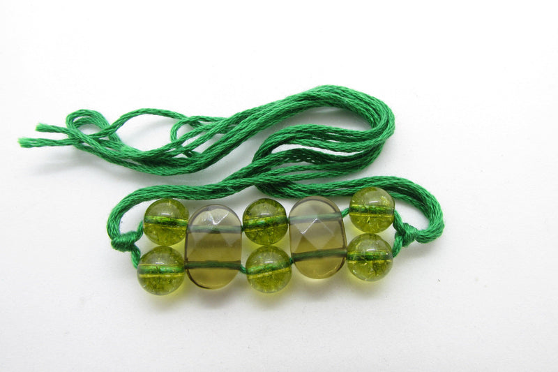 Customized Green square flower petals Rakhi Pooja Thalli with Rakhi - BrahmatellsStore