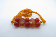 Customized Red OM Rakhi Pooja Thalli with Rakhi - BrahmatellsStore