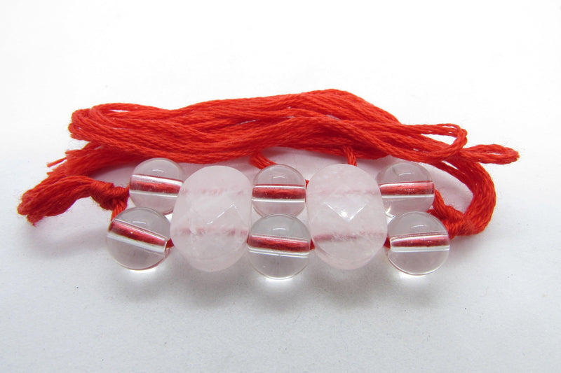 Customized Red OM Rakhi Pooja Thalli with Rakhi - BrahmatellsStore