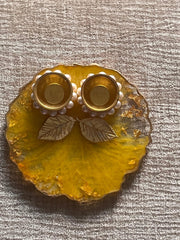 Customized yellow Rakhi Pooja Thalli - BrahmatellsStore