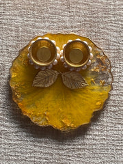 Customized yellow Rakhi Pooja Thalli - BrahmatellsStore