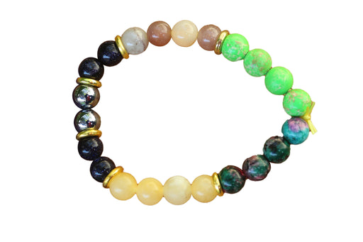 December Birthstone Crystal Bracelet - Celebrate Generosity & Wisdom - Brahmatells - BrahmatellsStore