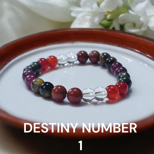 Destiny Number 1 Bracelet | Confidence & Leadership - BrahmatellsStore