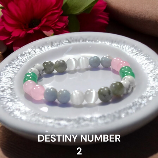 Destiny Number 2 Bracelet | Balance & Harmony - BrahmatellsStore