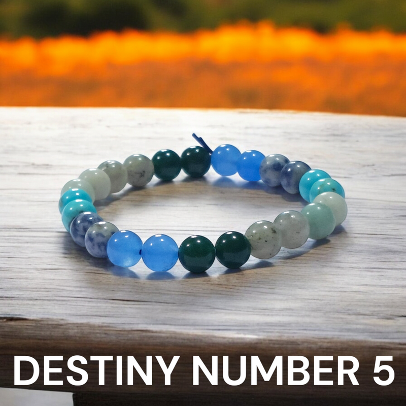 Destiny Number 5 Bracelet | Adventure & Freedom - BrahmatellsStore