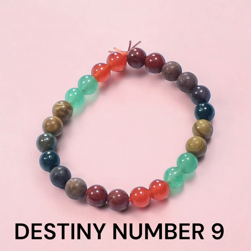 Destiny Number 9 Bracelet | Renewal & Strength - BrahmatellsStore