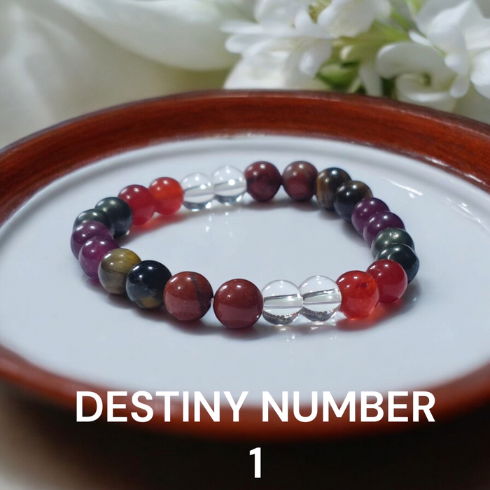 Destiny Number 1 Bracelet | Confidence & Leadership