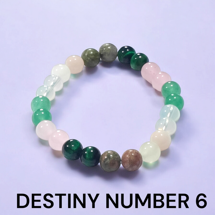 Destiny Number 6 Bracelet | Love & Harmony