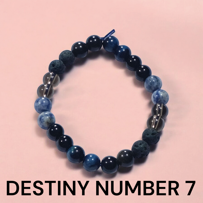 Destiny Number 7 Bracelet | Wisdom & Insight