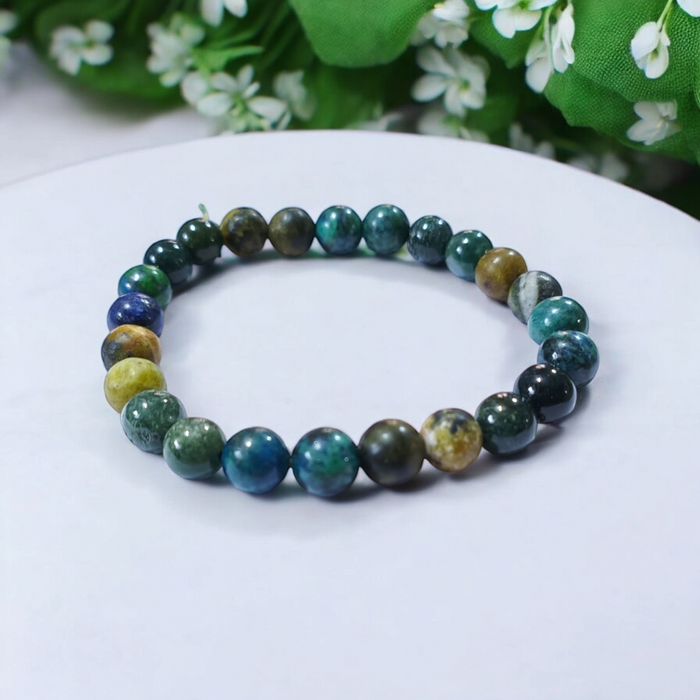 Natural Stone Diabetes Management Bracelet - Brahmatells