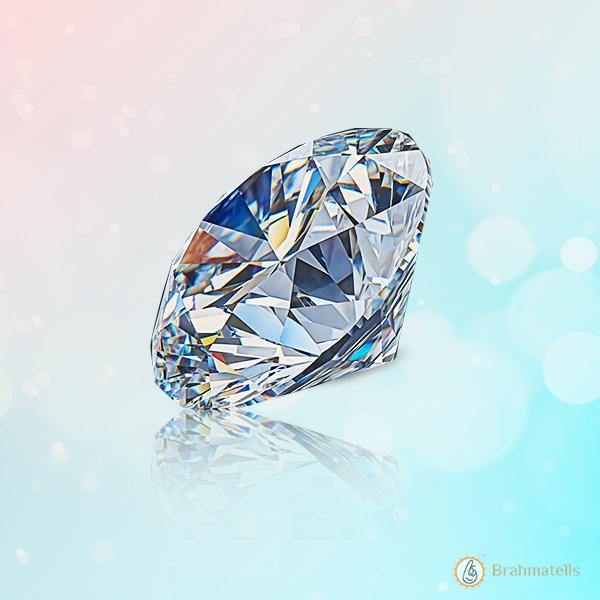 Diamond pinkish blue BTD104GSM - BrahmatellsStore