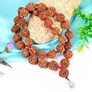 Divine Ganesh Rudraksha Mala - Spiritual Enlightenment | Brahmatells - BrahmatellsStore