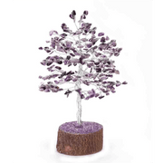 Divine Soul Retreat Amethyst Crystal Gem Tree - BrahmatellsStore