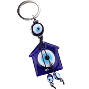 Dream Catcher Evil Eye With Tassel Good Luck Keychain - BrahmatellsStore