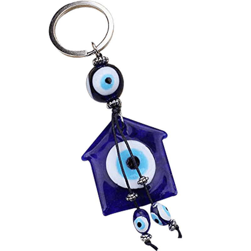 Dream Catcher Evil Eye With Tassel Good Luck Keychain - BrahmatellsStore