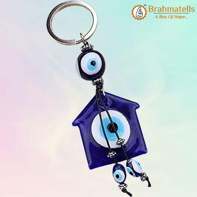 Dream Catcher Evil Eye With Tassel Good Luck Keychain - BrahmatellsStore