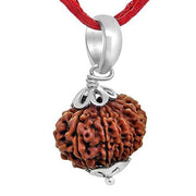 Eleven Mukhi Rudraksha Silver Pendant - Unleash Ekadasha Rudra's Power | Brahmatells - BrahmatellsStore