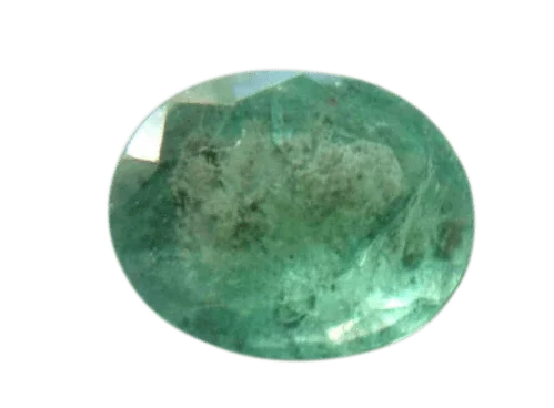 Emerald oval-dark bluish-green BTE113GSM - BrahmatellsStore