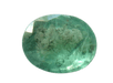 Emerald oval-dark bluish-green BTE113GSM - BrahmatellsStore