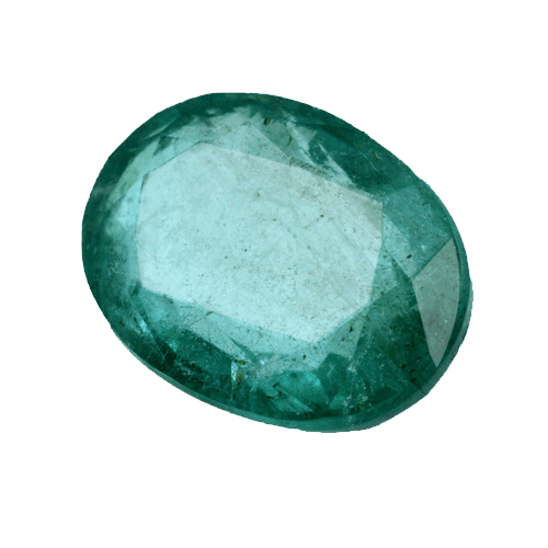 Emerald oval-dark-green BTE111GSM - BrahmatellsStore