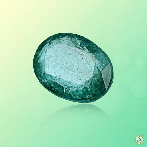 Emerald oval-dark-green BTE111GSM - BrahmatellsStore