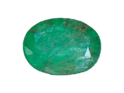 Emerald oval-intense bluish-green BTE108GSM - BrahmatellsStore