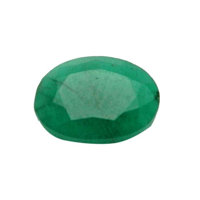 Emerald oval-intense-green BTE103GSM - BrahmatellsStore