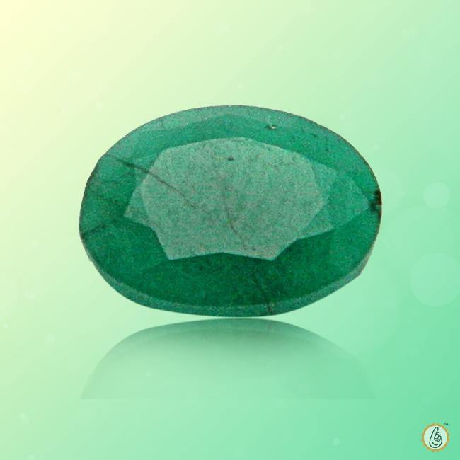 Emerald oval-intense-green BTE103GSM - BrahmatellsStore