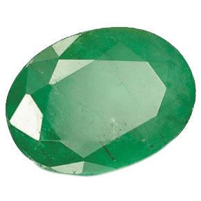 Emerald oval-intense -green BTE109GSM - BrahmatellsStore