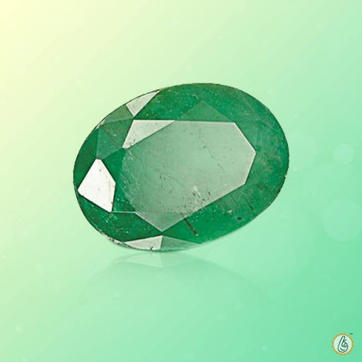 Emerald oval-intense -green BTE109GSM - BrahmatellsStore