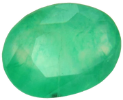 Emerald oval-natural-light-green BTE110GSM - BrahmatellsStore
