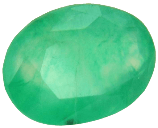 Emerald oval-natural-light-green BTE110GSM - BrahmatellsStore