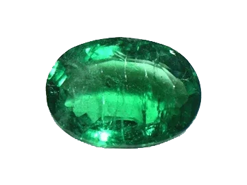Emerald oval-strong yellow-green BTE115GSM - BrahmatellsStore