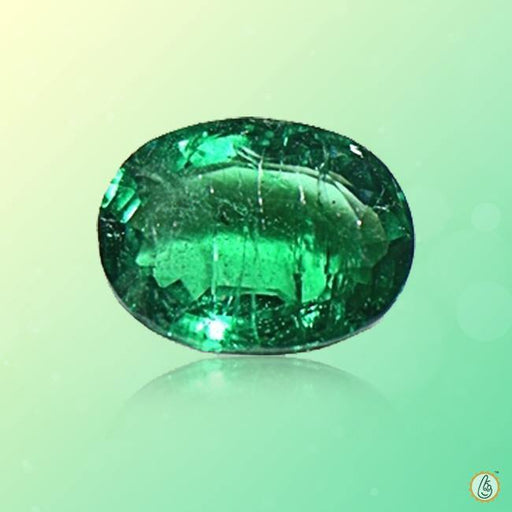 Emerald oval-strong yellow-green BTE115GSM - BrahmatellsStore