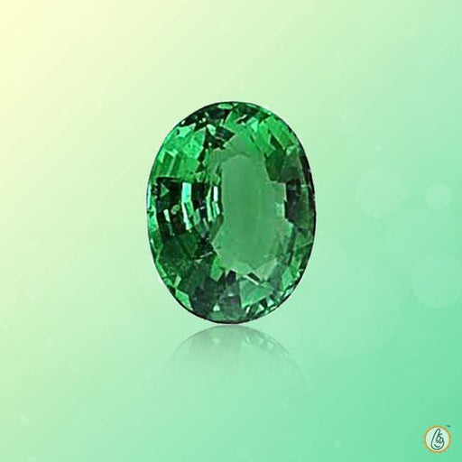 Emerald oval-strong yellowish-green BTE116GSM - BrahmatellsStore