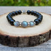 Empath Protection Bracelet with Labradorite & Black Tourmaline | Brahmatells - BrahmatellsStore