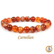 Empower Your Essence with Brahmatells' Carnelian Bracelet - BrahmatellsStore