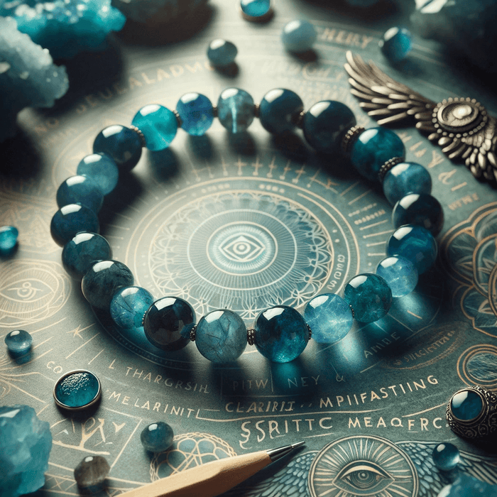 Empower Your Goals: Apatite Bracelet for Clarity & Success | Brahmatells - BrahmatellsStore