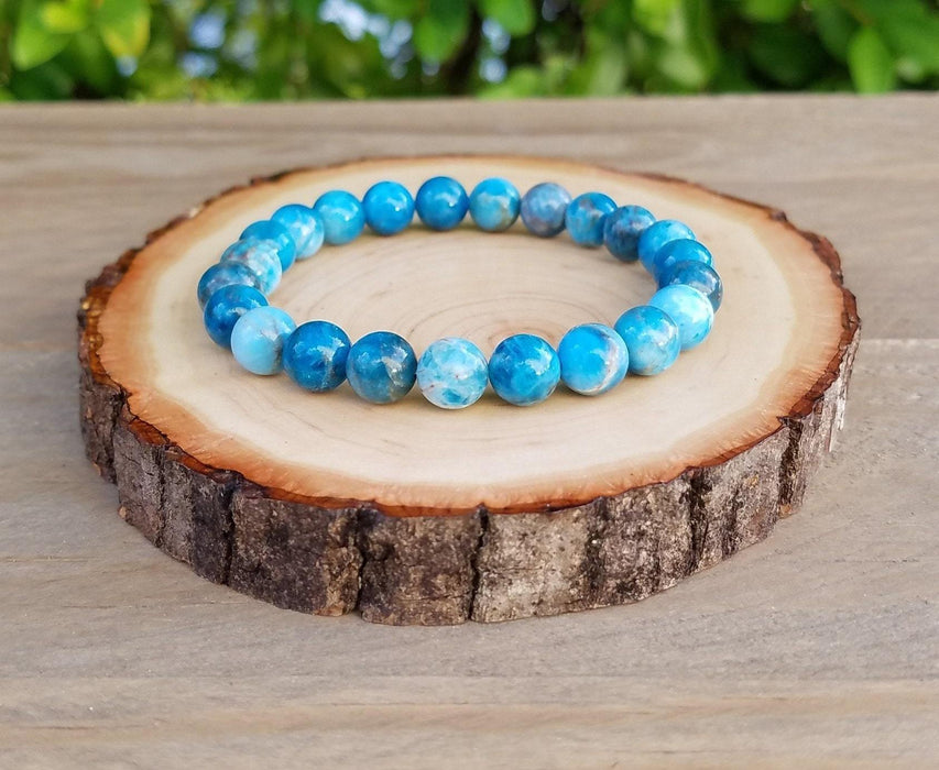 Empower Your Goals: Apatite Bracelet for Clarity & Success | Brahmatells - BrahmatellsStore