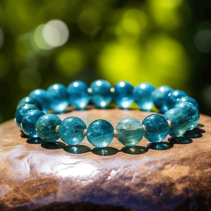 Empower Your Goals: Apatite Bracelet for Clarity & Success | Brahmatells - BrahmatellsStore