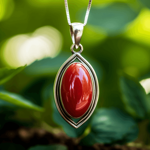 Empower Your Life with Egyptian Red Coral Pendant | Brahmatells - BrahmatellsStore