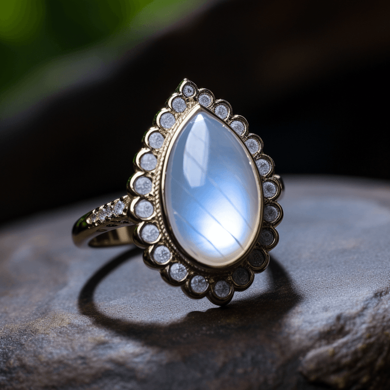 Enchanting Moonstone Jewelry - Ethereal Blue Sheen | Brahmatells - BrahmatellsStore
