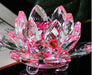 Enchanting Pink Crystal Lotus Flower - A Symbol of Purity & Fortune | Brahmatells - BrahmatellsStore