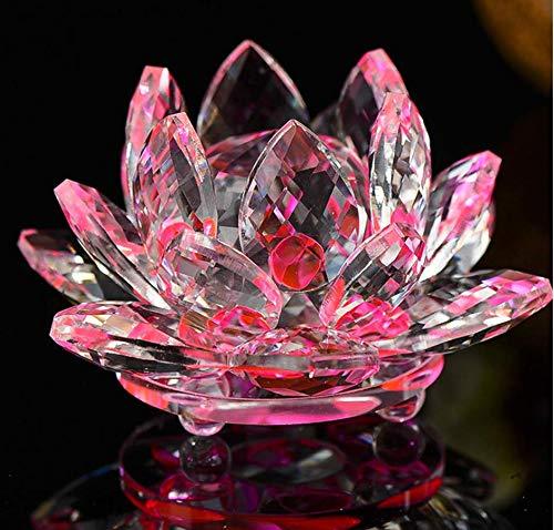 Buy Pink Crystal Lotus Flower for Good Fortune & Purity