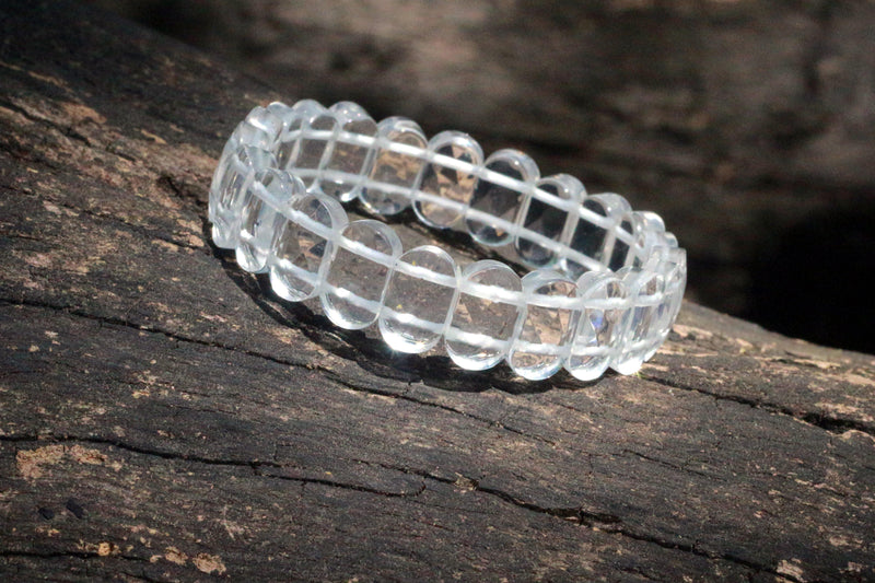 Energised Clear Quartz Bracelet for Balance & Healing | Brahmatells - BrahmatellsStore