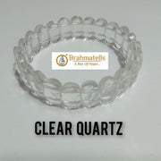 Energised Clear Quartz Bracelet for Balance & Healing | Brahmatells - BrahmatellsStore