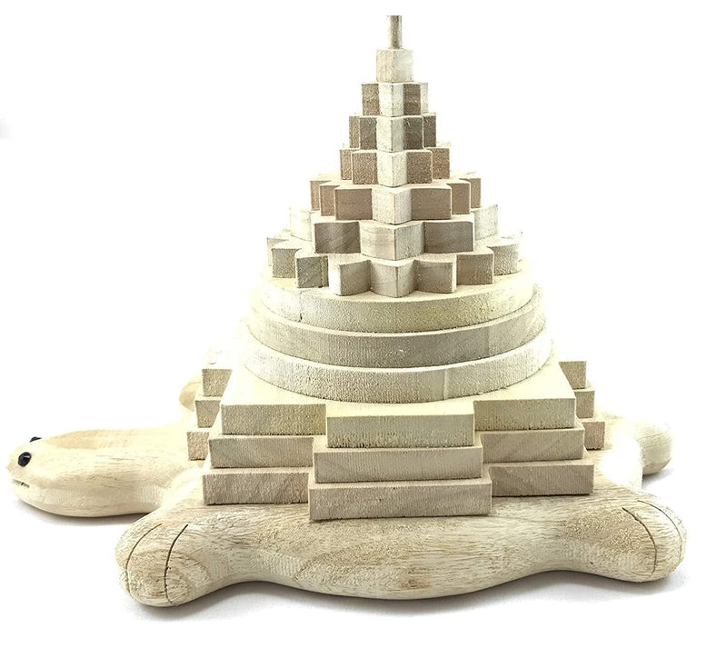 Energised Vastu Tortoise Meru Shriparni Shri Yantra Vastu Pyramid Yantra - BrahmatellsStore