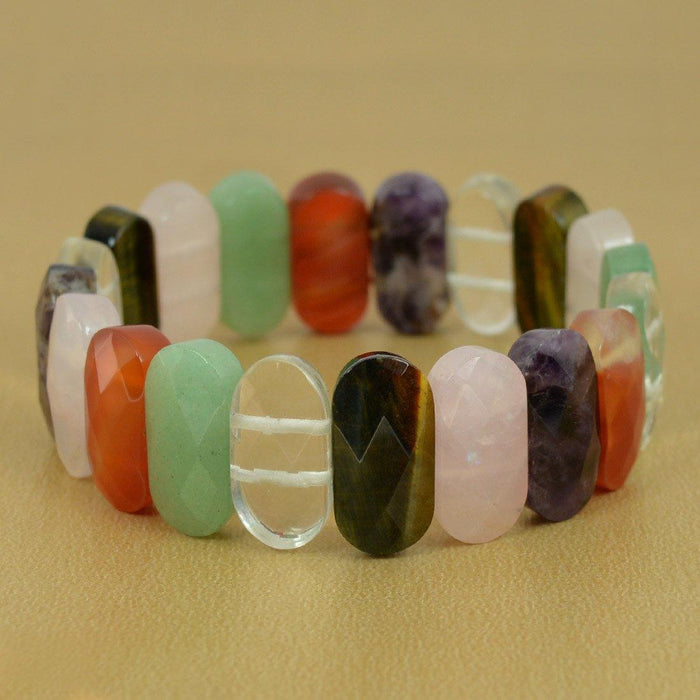 Energized 7 Chakra Healing Bracelet | Unisex Crystal Power | Brahmatells - BrahmatellsStore